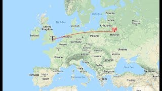 Es OIRT 72.11 BR Radius FM, Minsk Belarus 1887 km