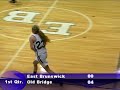 ebhs girls basketball vs old bridge 1 16 2014