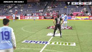 San Diego Sockers vs Ontario Fury 2021 Ron Newman Cup Finals Game 2 Highlights