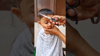 4 March 2024 | hair cutting of Ifraz #youtubeshorts #funny #shorts #hairstyle #haircut