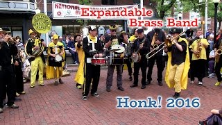 HONK! 2016 - Expandable Brass Band - Oct 8 - Statue Park, Davis Square, Somerville