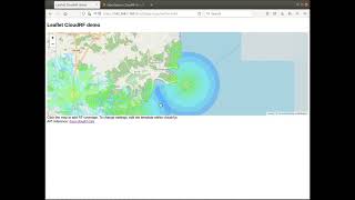 CloudRF API demo: LeafletJS and OpenLayers