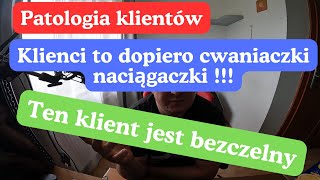 Patologia klientów # negatywny komentarz za brak terminu