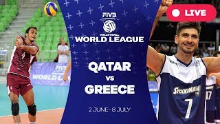 Qatar v Greece - Group 3: 2017 FIVB Volleyball World League