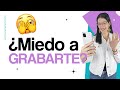 Cómo PERDER el MIEDO A GRABAR VÍDEOS 😱🎥  5 tips para hablar a cámara con naturalidad