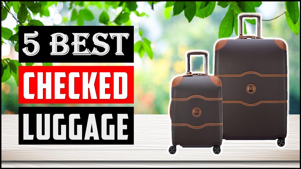 TOP 5 Best Checked Luggage Reviews In 2024 - On The Market Today - YouTube