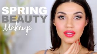 Fresh Spring Makeup Look | Easy Everyday Spring Makeup Tutorial | Eman