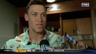 Aaron Judge on his 495 ft home run and MVP season