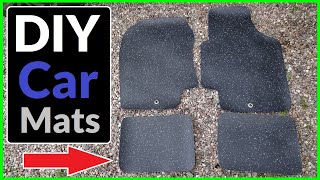 How to Make Your Own Tailored Car Mats (DIY Car Project)