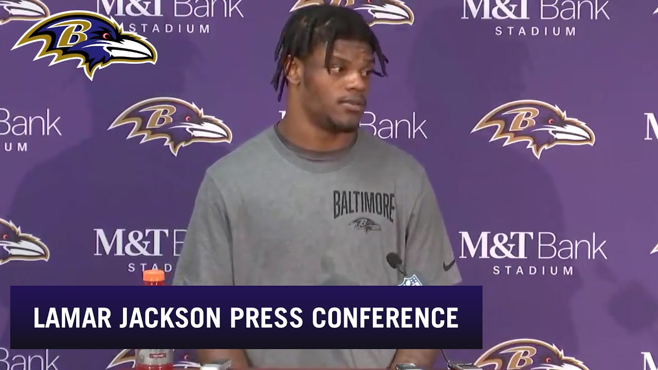 Lamar Jackson Talks Playoff Loss | Baltimore Ravens - YouTube