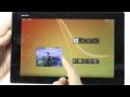 Sony Xperia Z2 Tablet: user interface