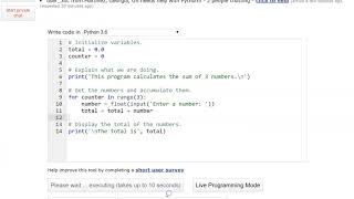 CIS 2 - Python 4.4 Accumulators