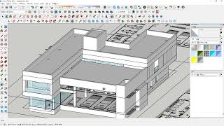 기말고사 대비 스케치업 강의3- 그외 기타요소 완성하기