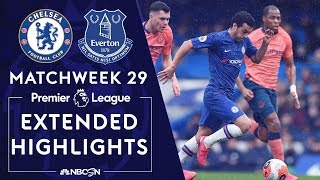 Chelsea v. Everton | PREMIER LEAGUE HIGHLIGHTS | 3/8/2020 | NBC Sports