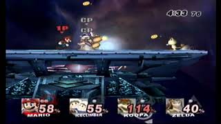 【Wii】大乱闘スマッシュブラザーズX（Super Smash Bros. Brawl）　マリオ(Mario)VSアイスクライマー（Ice Climber） IOHD0414