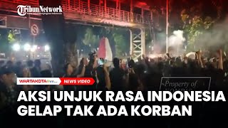 Momen Polisi Ucap Alhamdullilah Aksi Unjuk Rasa Indonesia Gelap Tak Ada Korban