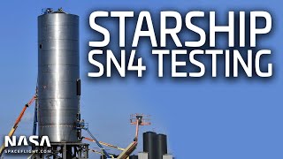 Starship SN4 Preburner Test in Boca Chica