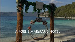 Angels marmaris otel denizi, yemekleri, hizmet kalitesi, oba hotel ile kıyaslaması, hepsi bu videoda