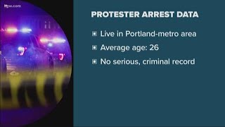 Arrest records show most protesters are local, not affiliated with organized groups