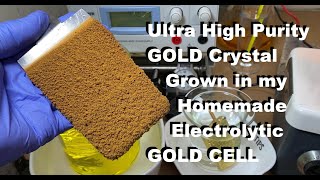 Homemade Electrolytic GOLD Cell