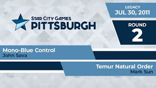 SCGPITT: Round 2 - John Sava vs Mark Sun | Legacy