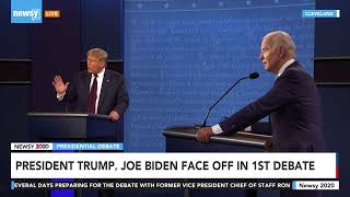 LIVE: 2020 Presidential Debate- Donald Trump vs. Joe Biden