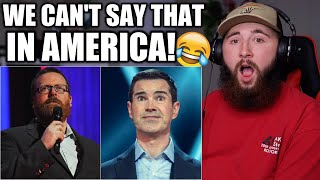 The Most OFFENSIVE Jokes EVER Told By British Comedians! - American Reacts