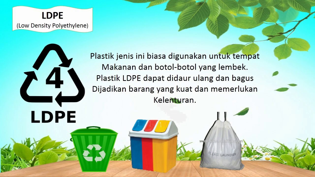 MENGENAL JENIS-JENIS PLASTIK DANBAHAYANYA - YouTube