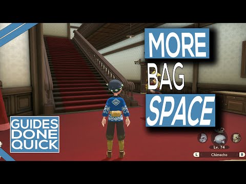 How To Get More Bag Space In Pokemon Legends Arceus