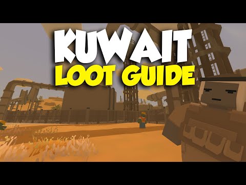 Unturned Kuwait Loot Guide! (Where to Find Loot)