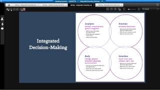 Intro To Integrated Investing: Integrated Decision Making