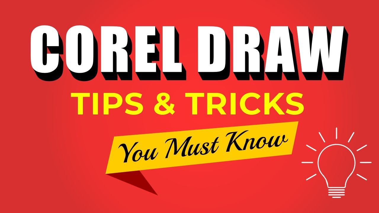 Corel Draw Tips And Tricks For Beginners - YouTube