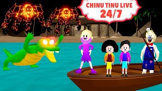 Chinu Tinu Full Episode | 24/7 Live | Cartoon | Gulli Bulli | Make Joke Horror