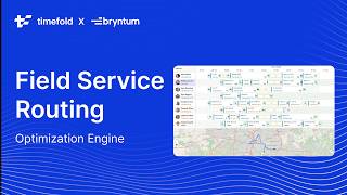 Field service routing API | Timefold route optimization engine x Bryntum UI