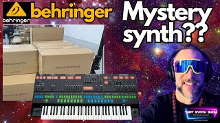 BREAKING: BEHRINGER MYSTERY SYNTH REVEAKED !!!! ARP QUADRA? MELLOTRON? | THAT SYNTH SHOW LIVE