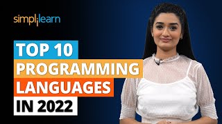 Top 10 Programming Languages In 2022 | Best Programming Languages To Learn In 2022 | Simplilearn