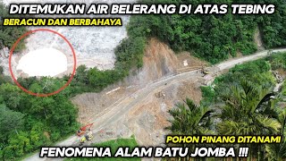 Fenomena Alam Batu Jomba !!! Ditemukan Danau Air Belerang Di Atas Tebing