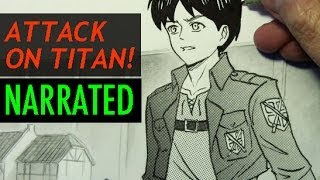 How to Draw Eren from Attack on Titan [Narrated Step by Step]