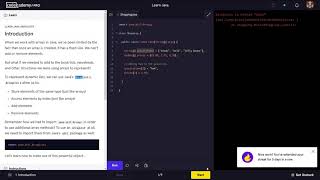 Learn Java - 5.2 Java ArrayLists Codecademy Walkthrough