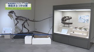 【ステップ】新常設展プレビュー企画　徳島まるづかみ展【テレビトクシマ】