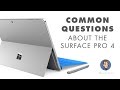 Common Questions about the Surface Pro 4