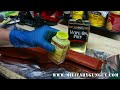 russian ppsh 41 wood stock boning u0026 refinishing