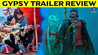 Gypsy Official Trailer Review | Santhosh Narayanan | Jiiva | Natasha Singh | Raju Murugan
