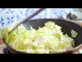 diy delicious workout meals double egg fried cabbage 2 people 402 kcal food train