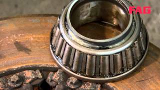 How to replace an FAG hub Repair Unit Insert bearing