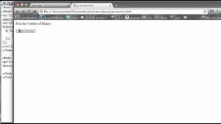 JS 4U 110: Detect the Version of JQuery in Use