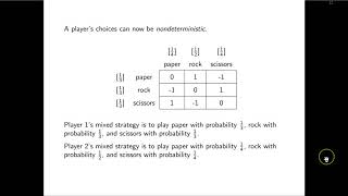 Mixed Strategy Nash Equilibria