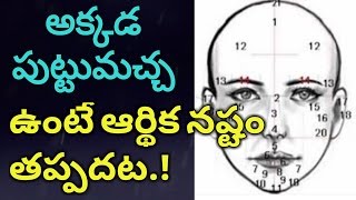 అక్కడ పుట్టుమచ్చ ఉంటే ఆర్థిక నష్టం తప్పదట.PLUS TV.