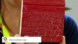 Pintura efecto tiza para crear un efecto envejecido - Hogarmanía