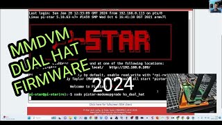 DUAL MMDVM (14MHZ) FIRMWARE UPDATE 2024 - PISTAR SYSTEM (w0chp firmware)